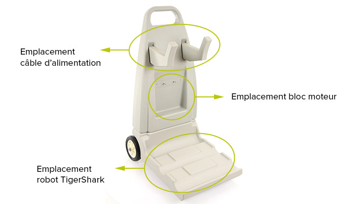 Robot cart Caddy Tigershark